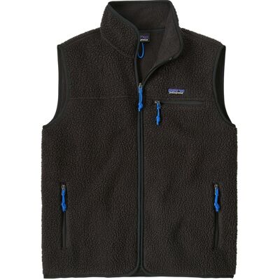 Patagonia Retro Pile Herren Weste, schwarz M Patagonia Retro Pile Herren Weste, schwarz M