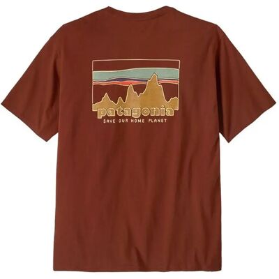 Patagonia '73 Skyline Organic Herren T-Shirt, gelb M Patagonia '73 Skyline Organic Herren T-Shirt, gelb M