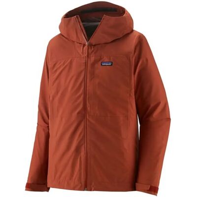 Patagonia Boulder Fork Rain Herren Regenjacke, rot M Patagonia Boulder Fork Rain Herren Regenjacke, rot M