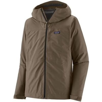 Patagonia Boulder Fork Rain Herren Regenjacke, braun M Patagonia Boulder Fork Rain Herren Regenjacke, braun M