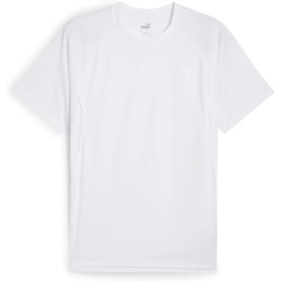 Puma Modell M Herren Weiß Lauf Velocity T-Shirt - Sportshirt Puma Modell M Herren Weiß Lauf Velocity T-Shirt - Sportshirt