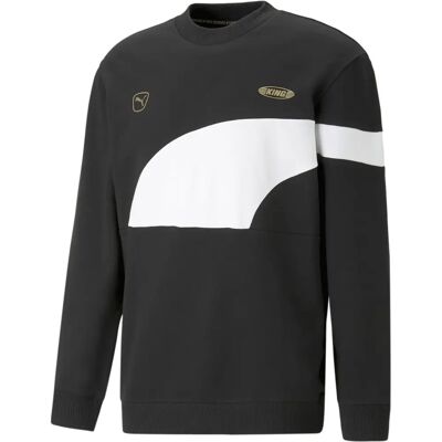 Puma KING Top Crew Herren Sweatshirt, schwarz M Puma KING Top Crew Herren Sweatshirt, schwarz M