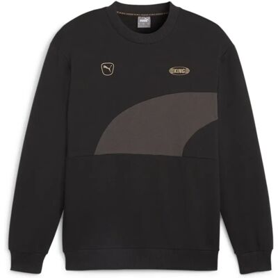 Puma KING Crew Herren Sweatshirt, schwarz M Puma KING Crew Herren Sweatshirt, schwarz M