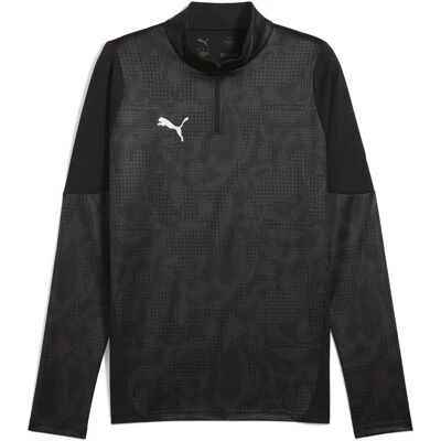 Puma teamCUP Training 1/4 Zip Herren Rollkragenpullover, schwarz L Puma teamCUP Training 1/4 Zip Herren Rollkragenpullover, schwarz L