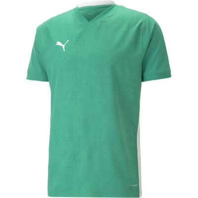 Puma Herren Sportshirt - teamCUP Jersey - Grün - Sportshirt Puma Herren Sportshirt - teamCUP Jersey - Grün - Sportshirt