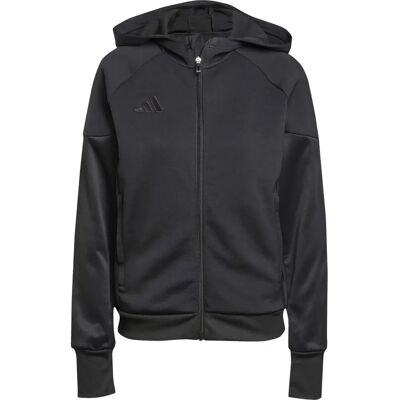 adidas Tiro 25 Voll-Reißverschluss Kapuzenpullover - Damen - Schwarz adidas Tiro 25 Voll-Reißverschluss Kapuzenpullover - Damen - Schwarz