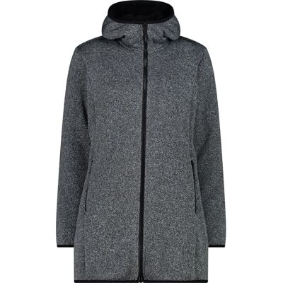 CMP Fix Hood Damen Kapuzensweater, grau 38 CMP Fix Hood Damen Kapuzensweater, grau 38