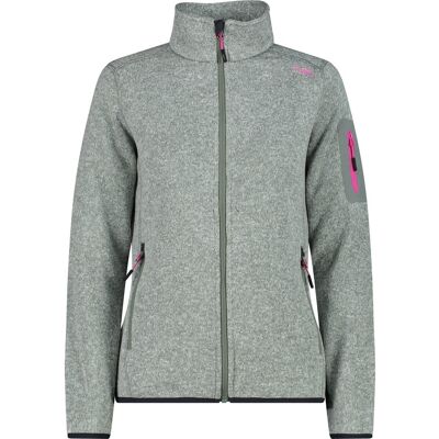CMP - Strickfleecejacke - mineral-antr - 100% Polyester - Jacket CMP - Strickfleecejacke - mineral-antr - 100% Polyester - Jacket
