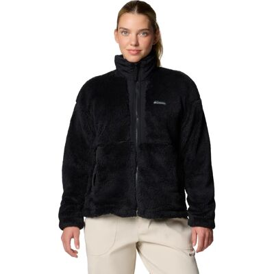 Columbia Boundless Discovery Sherpa Full Zip II Damen Rollkragenpullover, schwarz M Columbia Boundless Discovery Sherpa Full Zip II Damen Rollkragenpullover, schwarz M