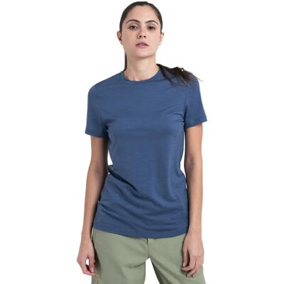 Icebreaker Damen Merino 150 Tech Lite T-Shirt - Blau Icebreaker Damen Merino 150 Tech Lite T-Shirt - Blau