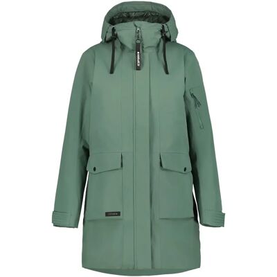 Icepeak Alpena Damen Mantel, grün 38 Icepeak Alpena Damen Mantel, grün 38