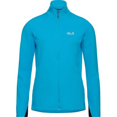 Jack Wolfskin Astrotrail Full Zip Damen Funktionsjacke, blau L Jack Wolfskin Astrotrail Full Zip Damen Funktionsjacke, blau L