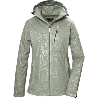 Killtec Kos 122 Floral Damen Funktionsjacke, grün 44 Killtec Kos 122 Floral Damen Funktionsjacke, grün 44