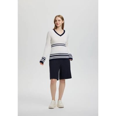 Luhta Huttula Damen Pullover, weiß M Luhta Huttula Damen Pullover, weiß M