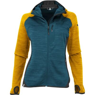 Maul Riedlerspitz-Megastretch Damen Midlayer, türkis 46 Maul Riedlerspitz-Megastretch Damen Midlayer, türkis 46
