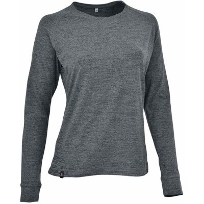 Maul Evora Damen Longsleeve, grau 44 Maul Evora Damen Longsleeve, grau 44
