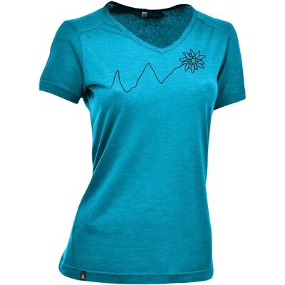 Maul Eifelsteig Damen T-Shirt, türkis 36 Maul Eifelsteig Damen T-Shirt, türkis 36