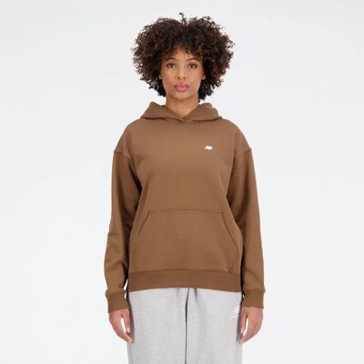 New Balance - Dunkel Erde - Oversized Hoodie - Damen New Balance - Dunkel Erde - Oversized Hoodie - Damen