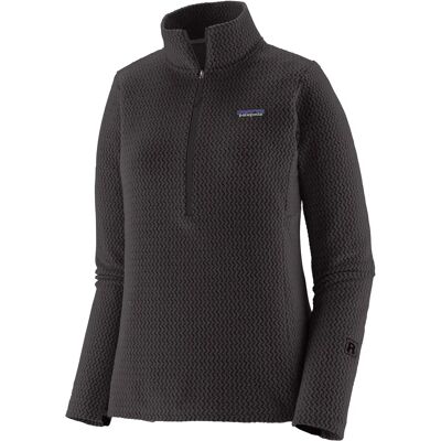 Patagonia R1 Air Zip Neck Damen Pullover, schwarz L Patagonia R1 Air Zip Neck Damen Pullover, schwarz L