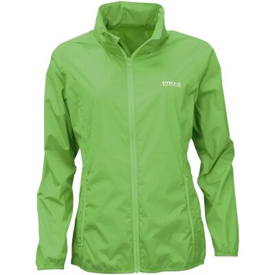 PRO-X ELEMENTS Damen Wasserdichte Jacke - Grün - 38 - Funktionsjacke PRO-X ELEMENTS Damen Wasserdichte Jacke - Grün - 38 - Funktionsjacke
