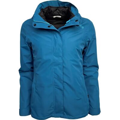 Pro-X Elements Agnes Damen Regenjacke, blau 38 Pro-X Elements Agnes Damen Regenjacke, blau 38
