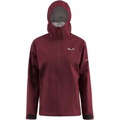 SALEWA Damen PUEZ AQUA 4 PTX 2.5L W JACKET - Lila - Wasserdichte Shell-Jacke SALEWA Damen PUEZ AQUA 4 PTX 2.5L W JACKET - Lila - Wasserdichte Shell-Jacke