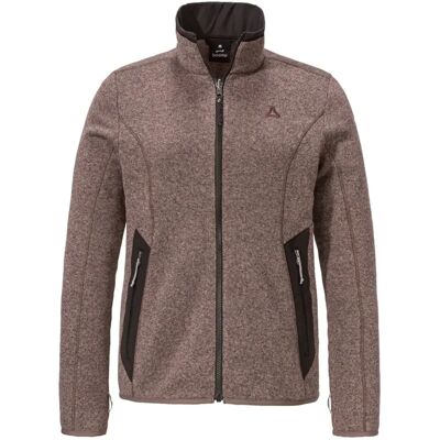 Schöffel Circ Fleece Style Yew Damen Midlayer, lila 52 Schöffel Circ Fleece Style Yew Damen Midlayer, lila 52