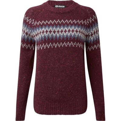 Sherpa Dumji Crew Damen Pullover, rot XL Sherpa Dumji Crew Damen Pullover, rot XL