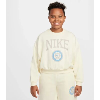 Nike Sportswear French Terry Crew-Neck Kinder Sweatshirt, gelb US: M Nike Sportswear French Terry Crew-Neck Kinder Sweatshirt, gelb US: M