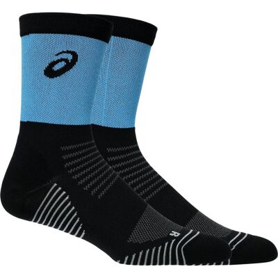 Asics Lite-Show Lauf Crew Socken - Blau - Laufsocke Asics Lite-Show Lauf Crew Socken - Blau - Laufsocke