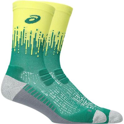 Asics Performance Crew Strümpfe, gelb I Asics Performance Crew Strümpfe, gelb I