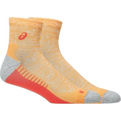 Asics Performance Run Quarter Orange Socken - Laufsocken Asics Performance Run Quarter Orange Socken - Laufsocken