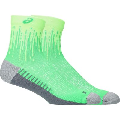 Asics Performance Quarter Strümpfe, grün L Asics Performance Quarter Strümpfe, grün L