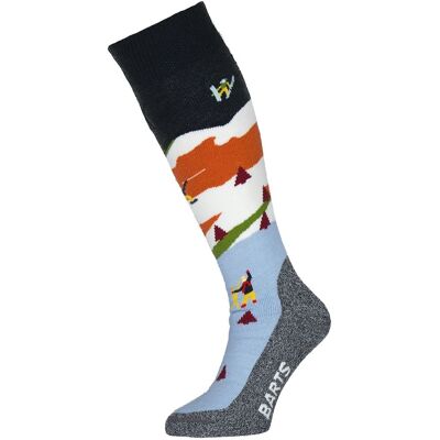 Barts Snowrider Kinder Strümpfe, blau 27-30 Barts Snowrider Kinder Strümpfe, blau 27-30