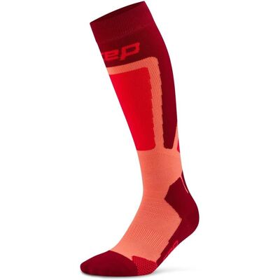 Cep Ski Thermo 4.0 Damen Strümpfe, rot III Cep Ski Thermo 4.0 Damen Strümpfe, rot III