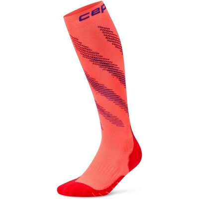 Cep Run Edt. Elliptic Damen Strümpfe, orange II Cep Run Edt. Elliptic Damen Strümpfe, orange II