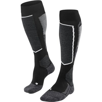 Falke Skiing 2 Intermediate Vegan Damen Strümpfe, schwarz 35-36 Falke Skiing 2 Intermediate Vegan Damen Strümpfe, schwarz 35-36