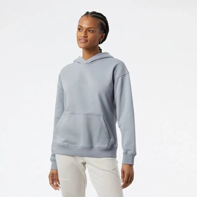 New Balance NB Athletics Nature State Damen Kapuzensweater, grau XS New Balance NB Athletics Nature State Damen Kapuzensweater, grau XS
