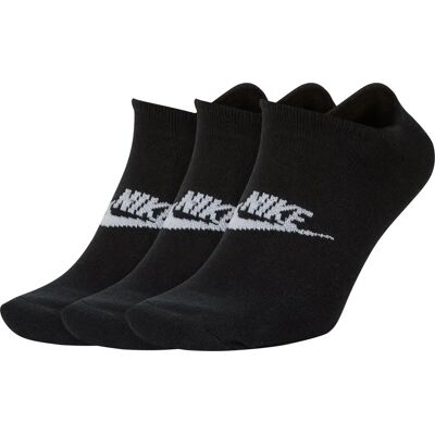 Nike Sportswear Everyday Essential No-Show 3er-Pack Socken, schwarz US: M Nike Sportswear Everyday Essential No-Show 3er-Pack Socken, schwarz US: M