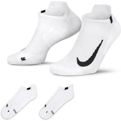 Nike Multiplier No-Show (2 -Paar) Socken, weiß US: L Nike Multiplier No-Show (2 -Paar) Socken, weiß US: L