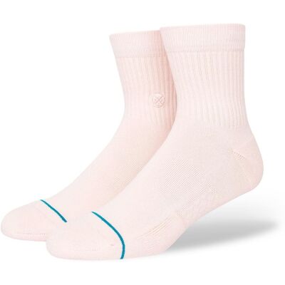 Stance Icon Quarter Socken - Pink - Komfort & Unterstützung Stance Icon Quarter Socken - Pink - Komfort & Unterstützung