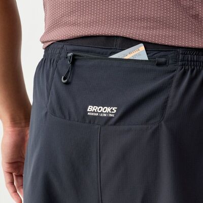 Brooks Cascadia 2-in-1 Herren Unterwäsche-Set, schwarz S Brooks Cascadia 2-in-1 Herren Unterwäsche-Set, schwarz S
