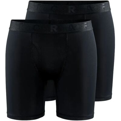 Craft Core Dry 6-Inch 2er-Pack Herren Unterhose, schwarz XXL Craft Core Dry 6-Inch 2er-Pack Herren Unterhose, schwarz XXL