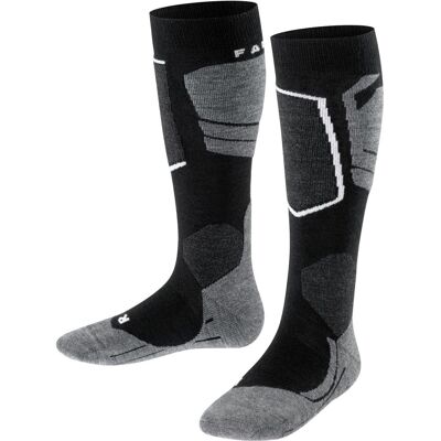Falke Skiing 4 Advanced Kinder Strümpfe, schwarz 35-38 Falke Skiing 4 Advanced Kinder Strümpfe, schwarz 35-38