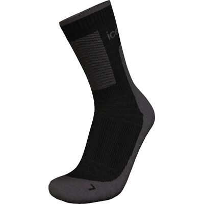 Icebreaker Merino Hike+ Medium Crew Herren Socken, schwarz L Icebreaker Merino Hike+ Medium Crew Herren Socken, schwarz L