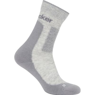 Icebreaker Merino Hike+ Medium Crew Herren Socken, grau M Icebreaker Merino Hike+ Medium Crew Herren Socken, grau M