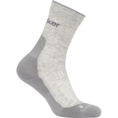 Icebreaker Merino Hike+ Light Crew Herren Socken, grau XL Icebreaker Merino Hike+ Light Crew Herren Socken, grau XL