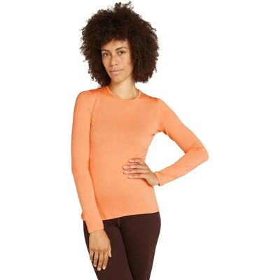 Icebreaker Merino 260 Tech Crewe Damen Unterhemd, orange L Icebreaker Merino 260 Tech Crewe Damen Unterhemd, orange L
