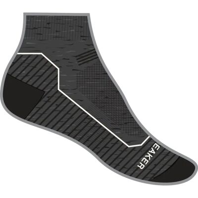 Icebreaker Hike+ Light Mini Herren Socken, grau 39-41 Icebreaker Hike+ Light Mini Herren Socken, grau 39-41