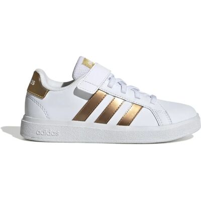 Adidas Grand Court Sustainable Lifestyle Court Elastic Lace and Top Strap Schuh Kinder Freizeitschuhe, weiß, Größe 29 29 Adidas Grand Court Sustainable Lifestyle Court Elastic Lace and Top Strap Schuh Kinder Freizeitschuhe, weiß, Größe 29 29